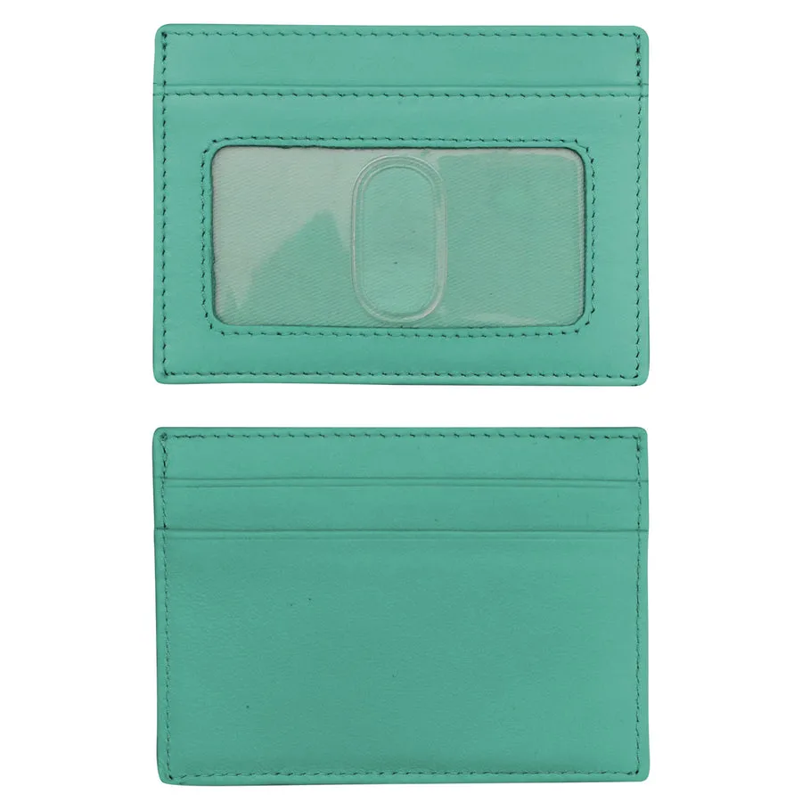 Leather I.D. and Credit Card Holder