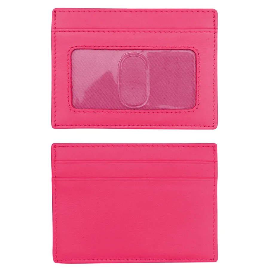 Leather I.D. and Credit Card Holder