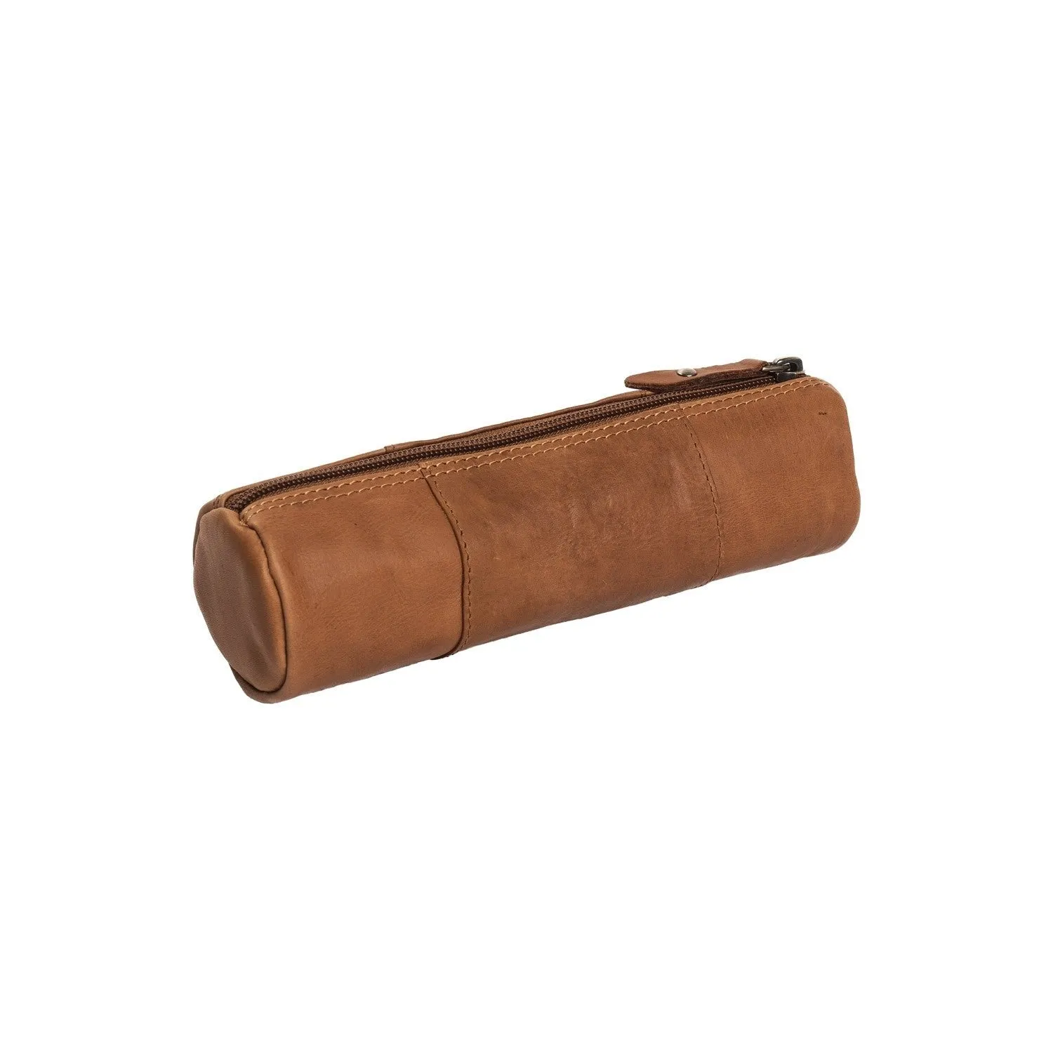 Leather Pen Case Cognac Lea