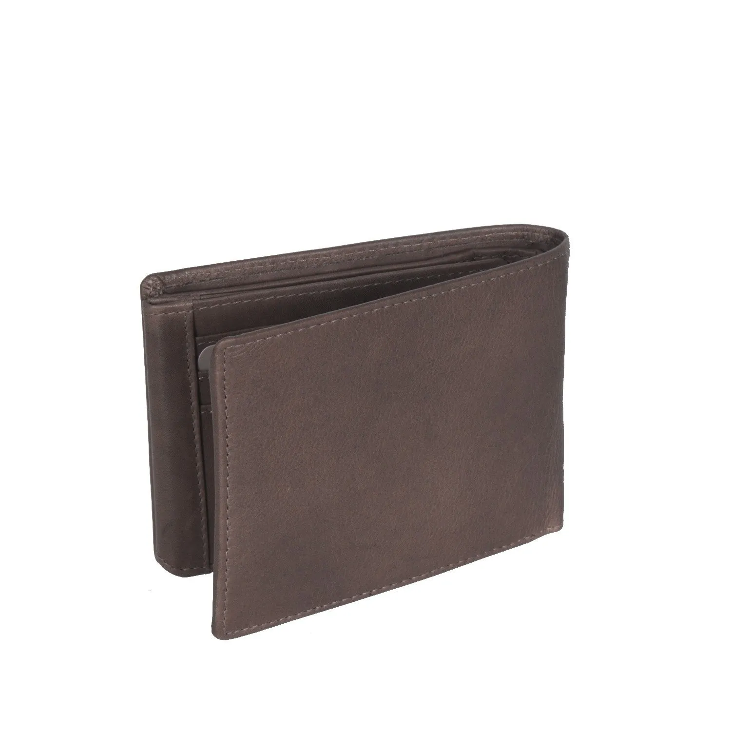 Leather Wallet Brown Marion