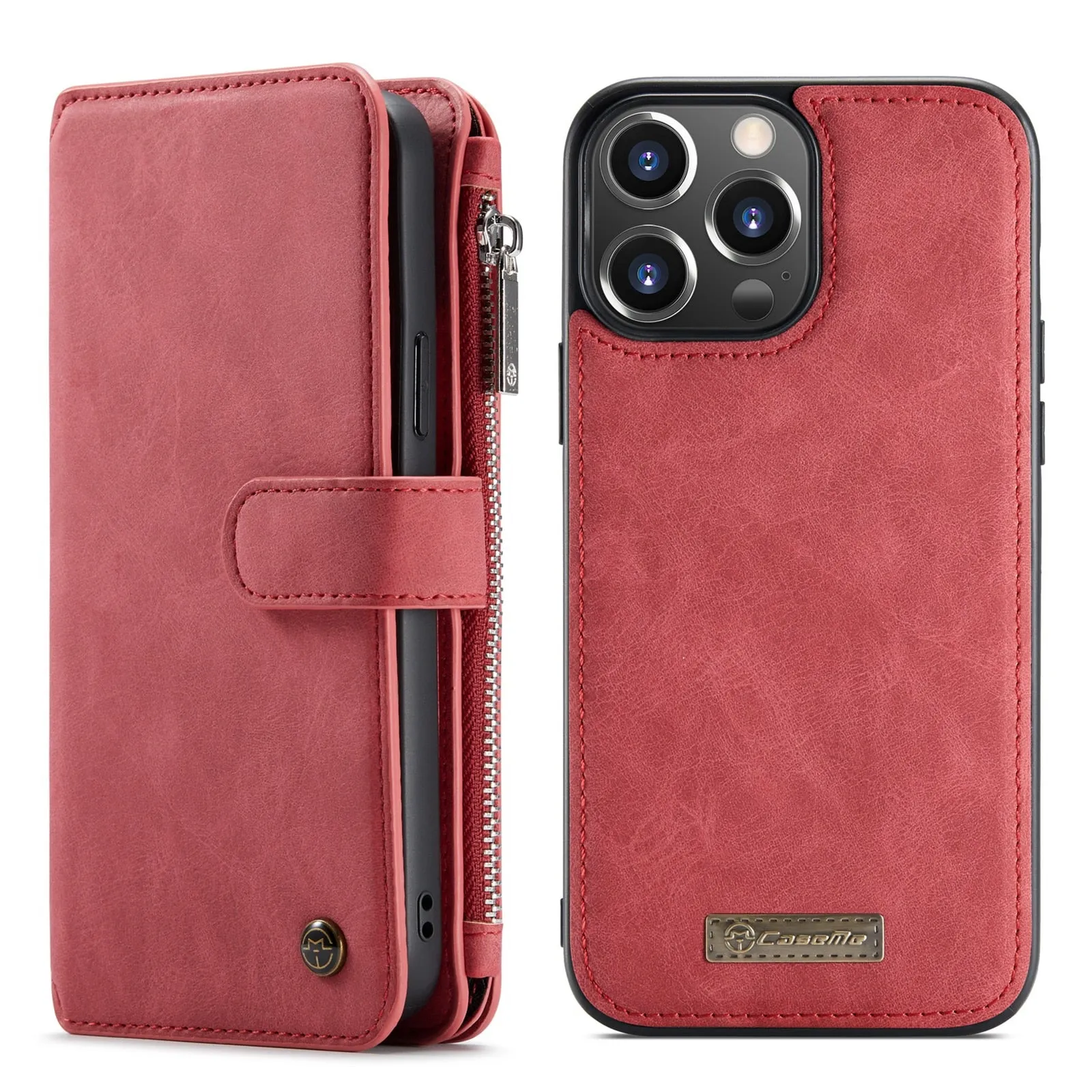 Leather Wallet Flip Cover Phone Case for iPhone