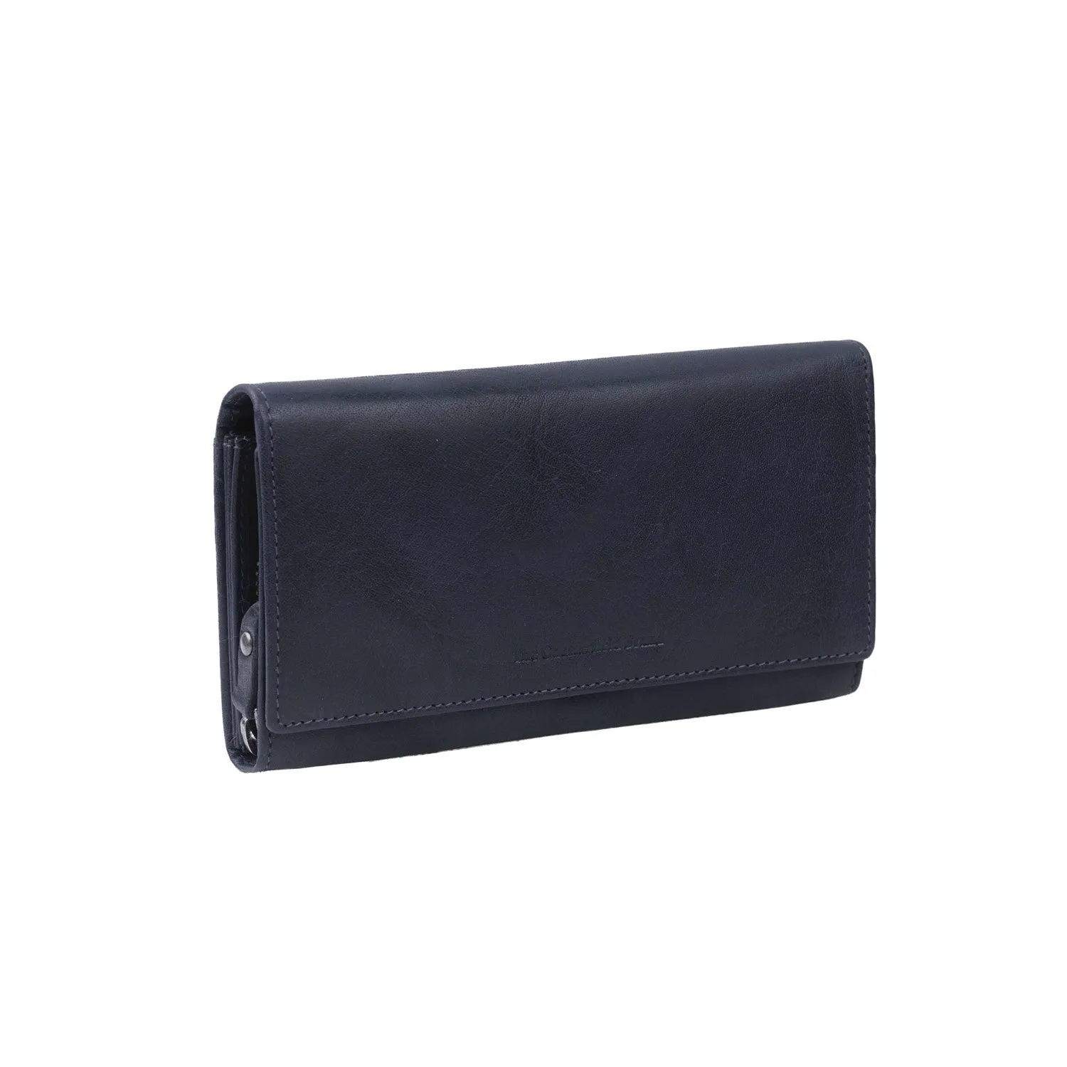 Leather Wallet Navy Hampton