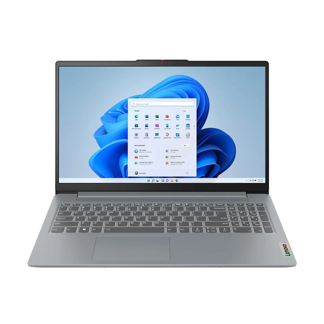 Lenovo Ideapad Slim 3 Laptop 39.6 Cm (15.6") Full Hd Intel® Core™ I5 I5-12450H 8 Gb Lpddr5-Sdram 512 Gb Ssd Wi-Fi 5 (802