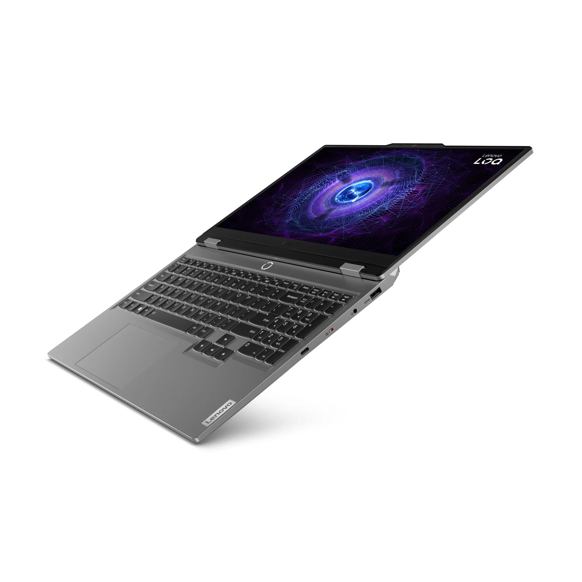 Lenovo LOQ Intel® Core™ i5 i5-12450HX Laptop 39.6 cm (15.6") Full HD 16 GB DDR5-SDRAM 512 GB SSD Intel Arc A530M Wi-Fi 6 (802.11ax) Windows 11 Home Grey