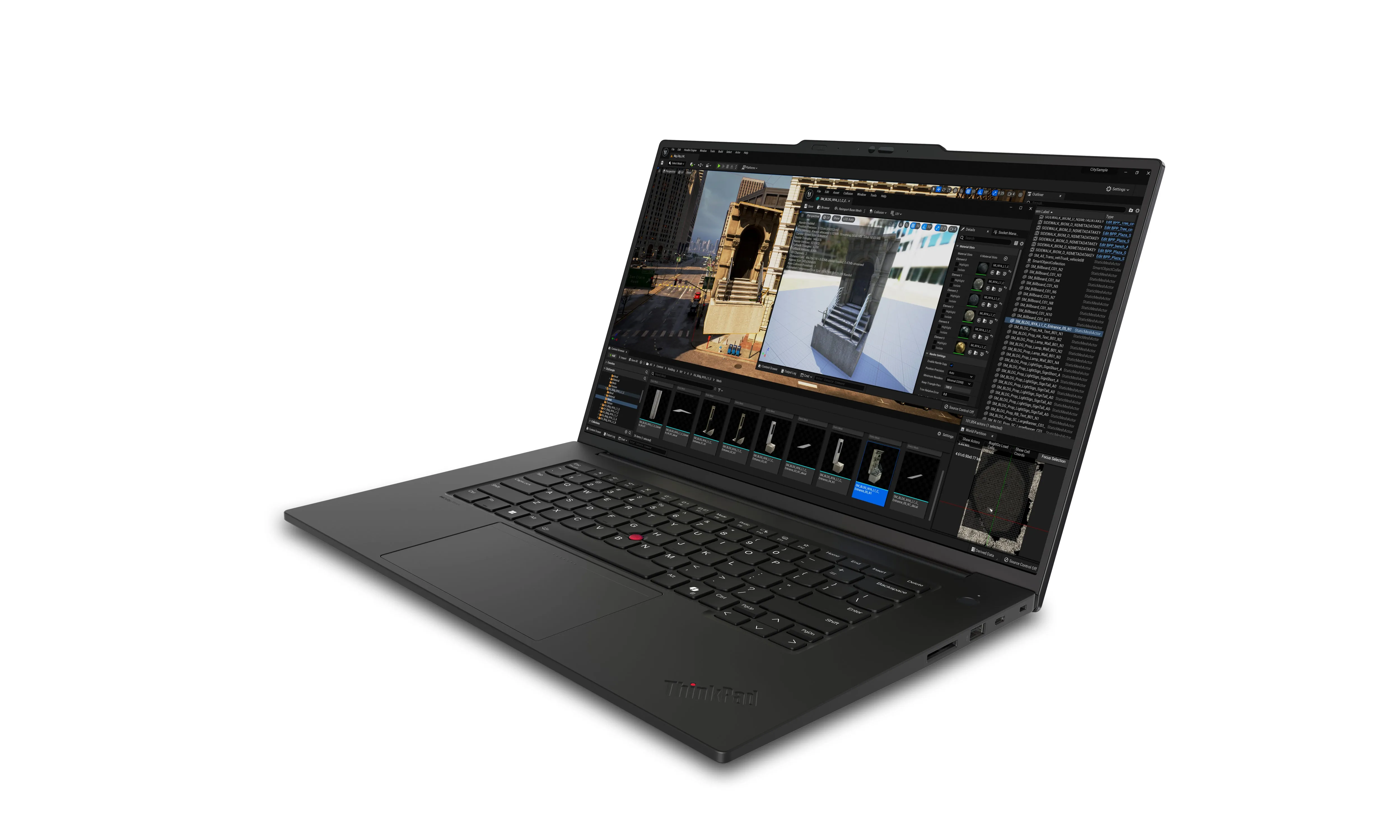 Lenovo Thinkpad P1 Gen 7 21Kv - Intel Core Ultra 7 - 155H / Up To 4.8 Ghz - Evo - Win 11 Pro - Rtx 2000 Ada - 32 Gb Ram