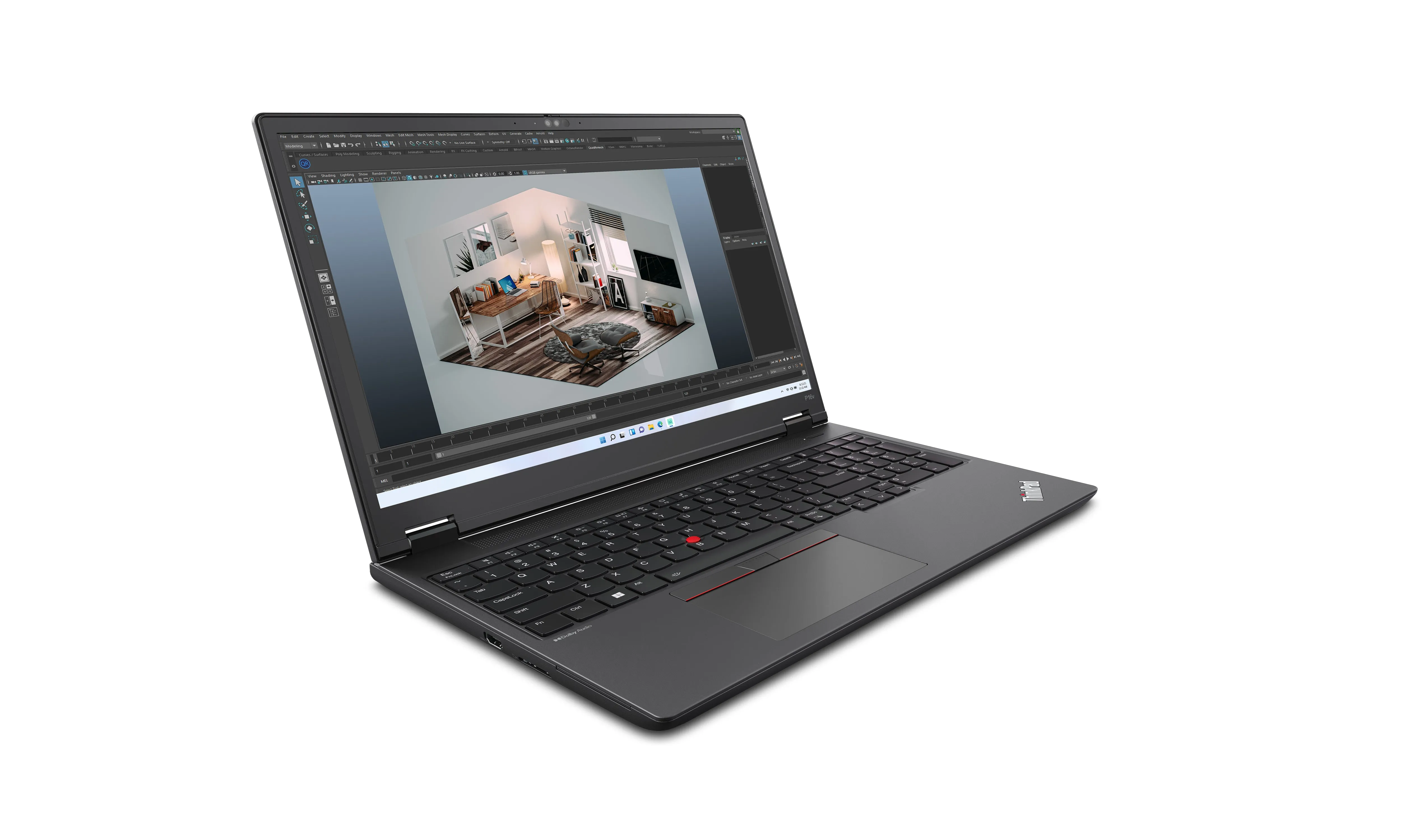 Lenovo Thinkpad P16v Gen 2 21Kx - Intel Core Ultra 9 - 185H / Up To 5.1 Ghz - Vpro Enterprise - Win 11 Pro - Rtx 3000 Ad