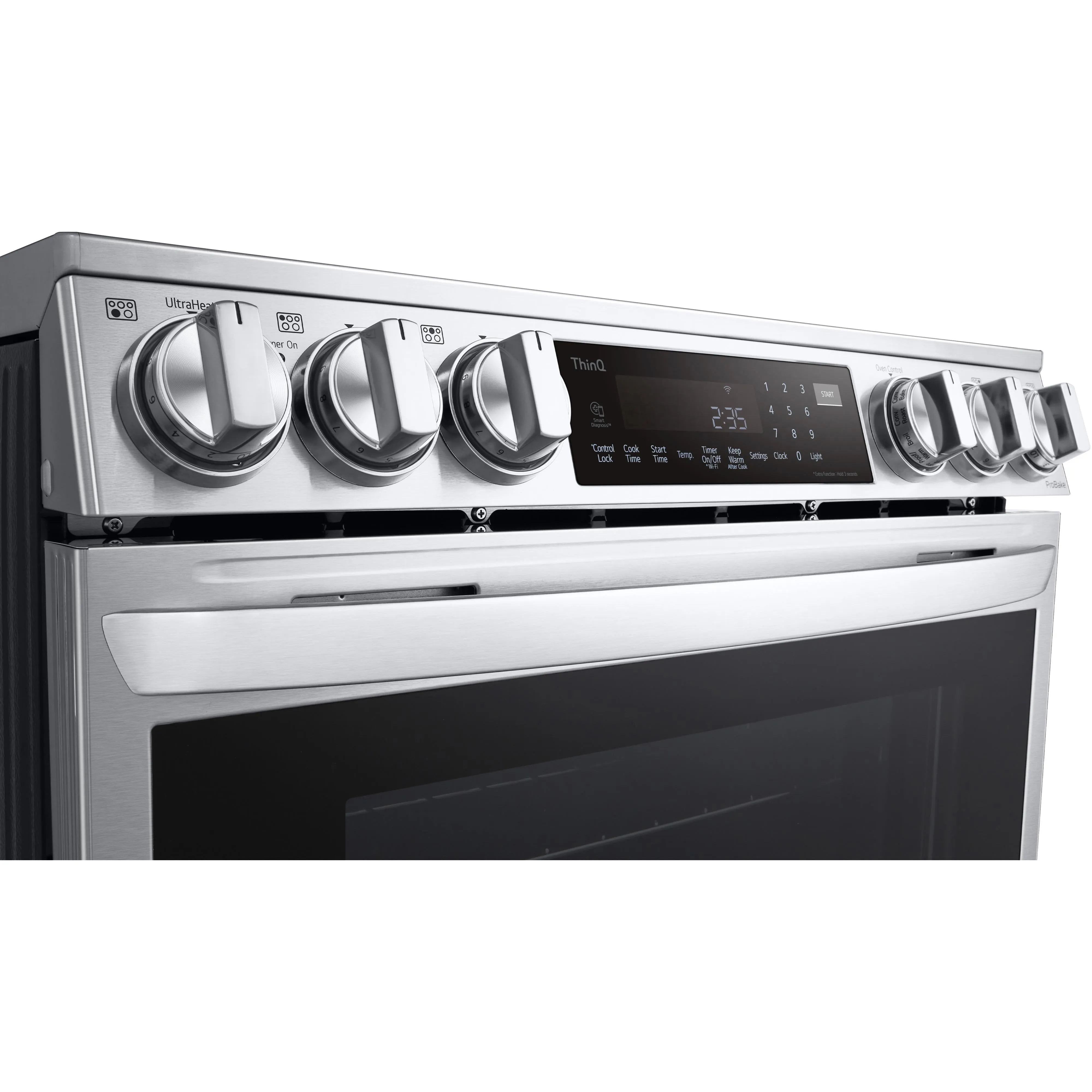 LG 30-inch Slide-In Electric Range with Air Fry LSEL6337F