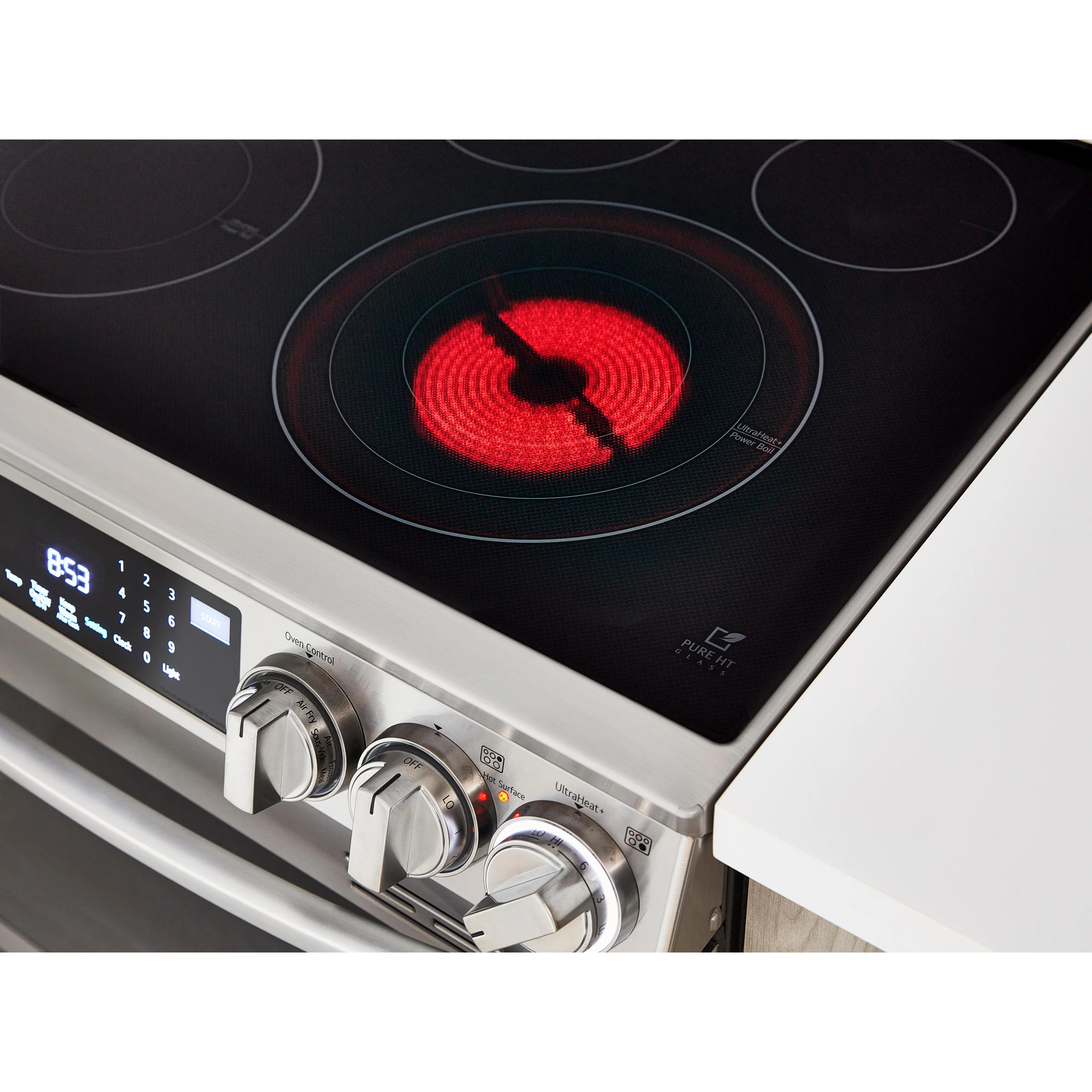 LG 30-inch Slide-In Electric Range with Air Fry LSEL6337F