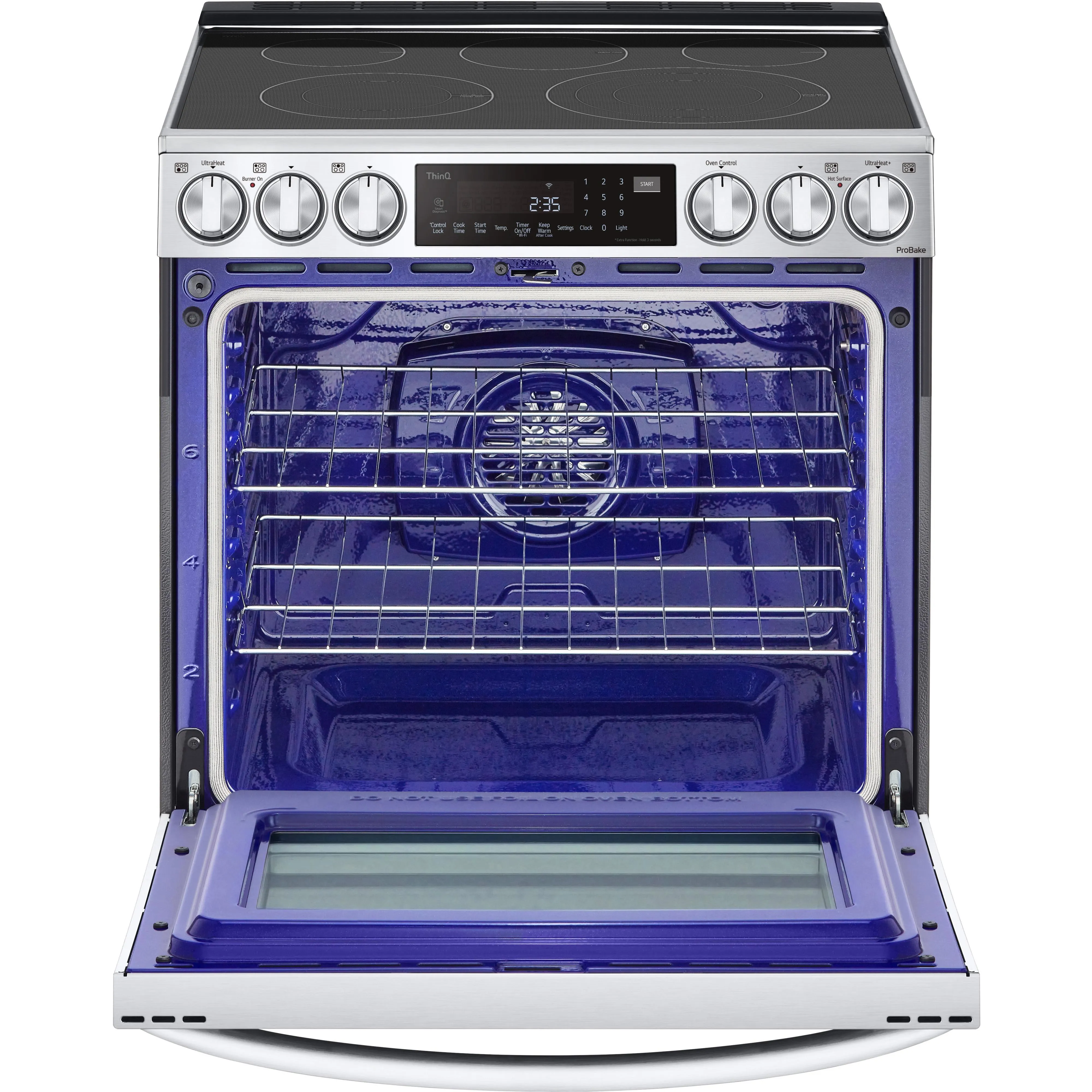 LG 30-inch Slide-In Electric Range with Air Fry LSEL6337F