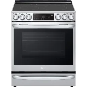 LG 30-inch Slide-In Electric Range with Air Fry LSEL6337F