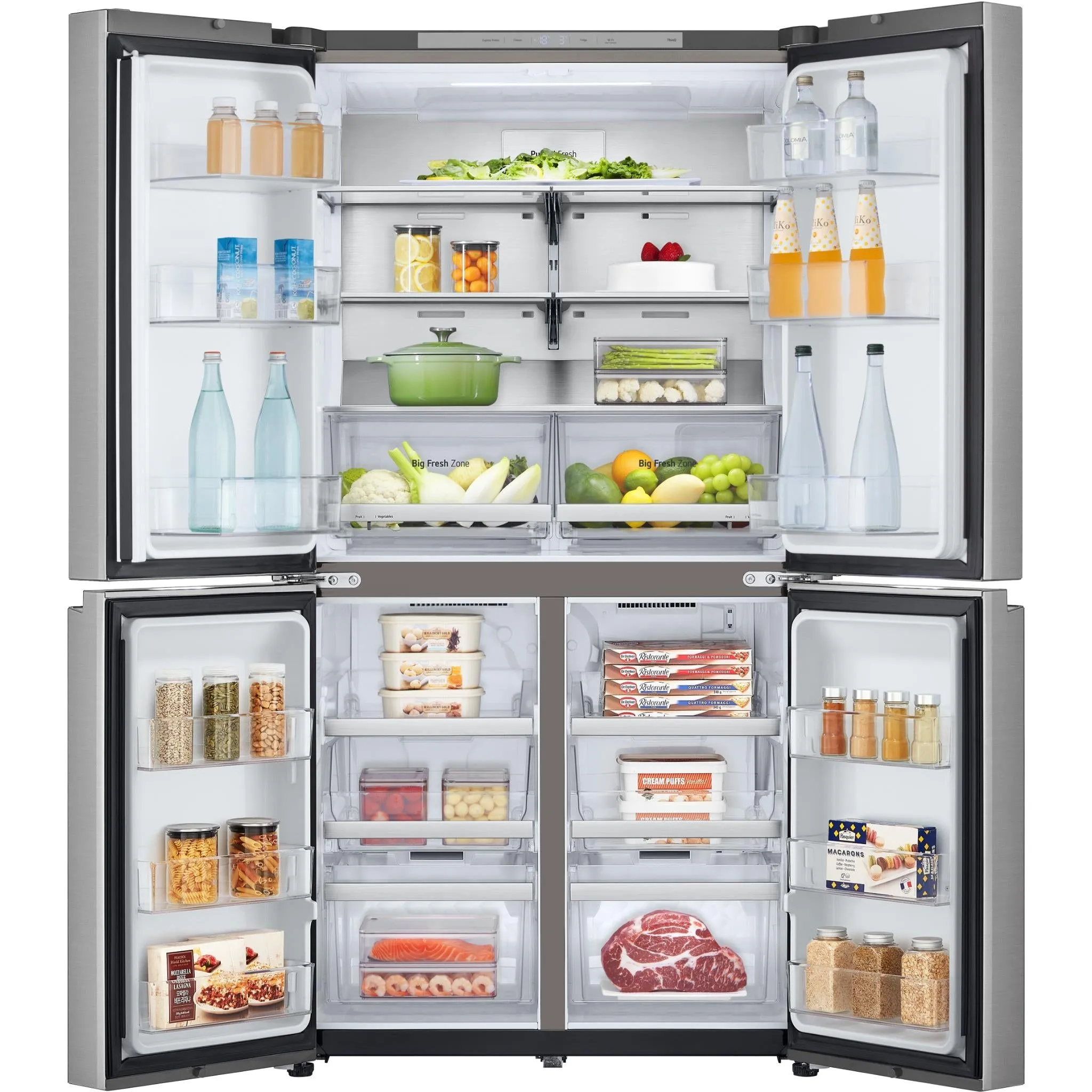 LG  GF-B700M 655L French Door Fridge (Stainless Steel)