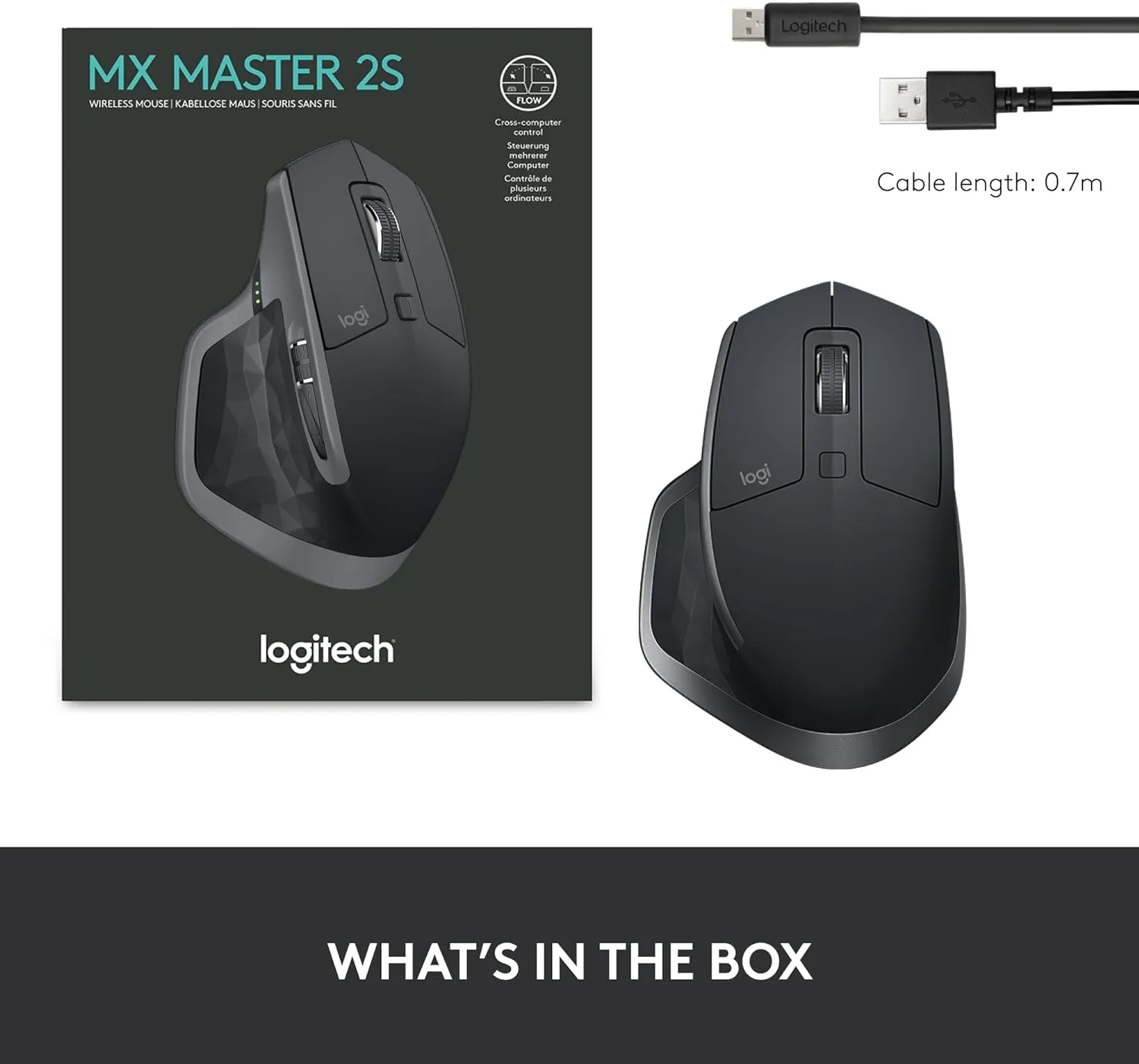 Logitech MX MASTER 2S 高階無線滑鼠 910-005967 原裝行貨