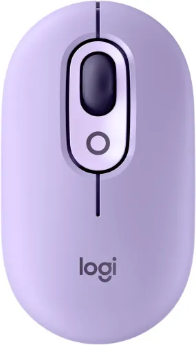 Logitech POP Wireless Mouse with Emoji Button Function - Lavender 薰衣草 910-006621 原裝行貨