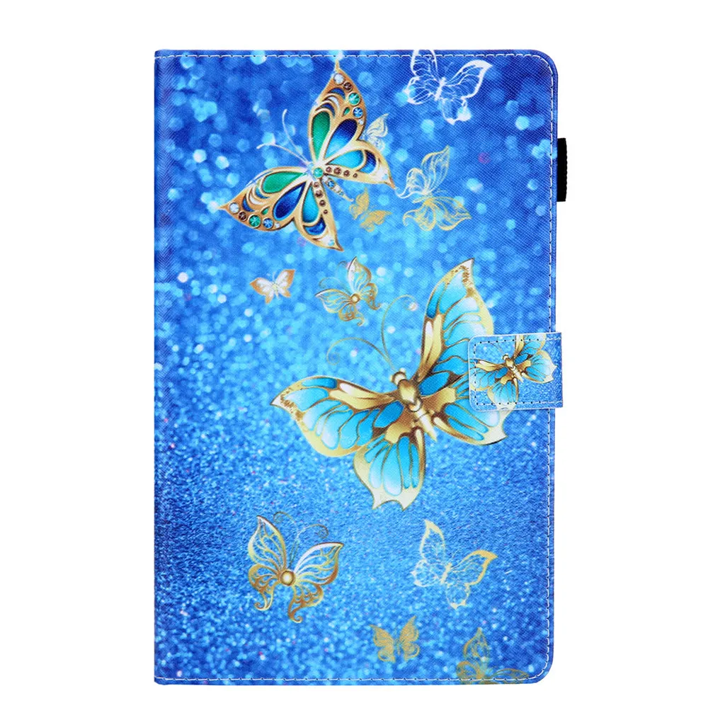 Magnetic Cartoon Wallet Tablet Case for Samsung Tab A8 A9 A7