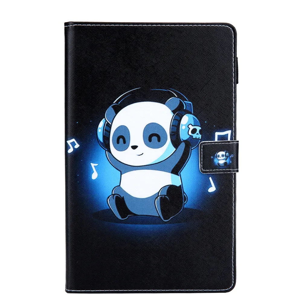 Magnetic Cartoon Wallet Tablet Case for Samsung Tab A8 A9 A7