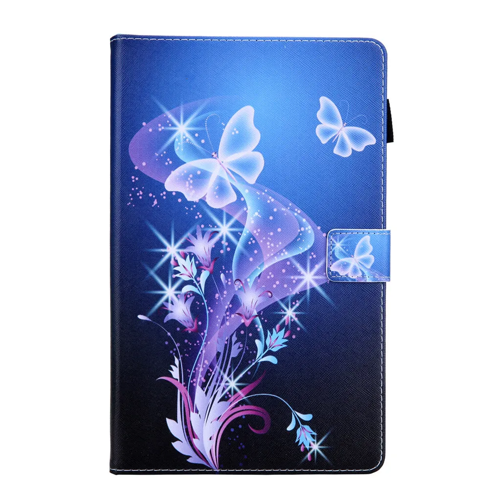 Magnetic Cartoon Wallet Tablet Case for Samsung Tab A8 A9 A7