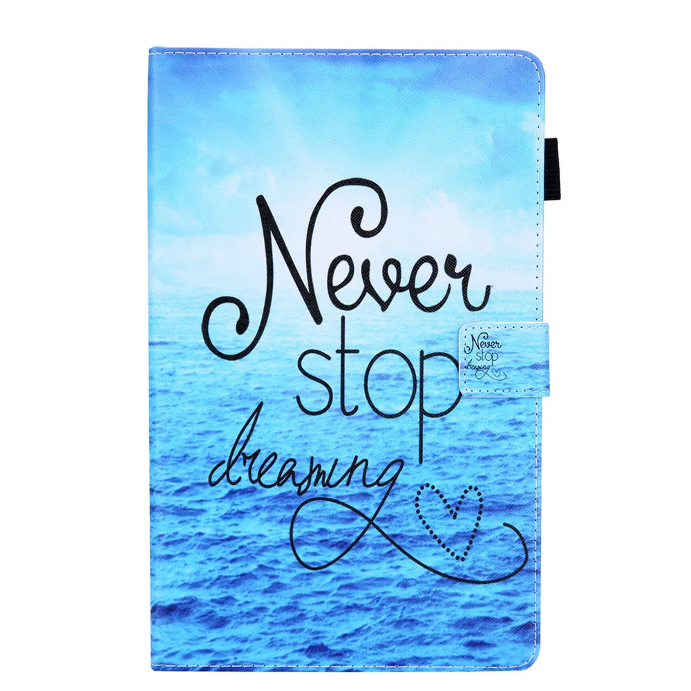 Magnetic Cartoon Wallet Tablet Case for Samsung Tab A8 A9 A7