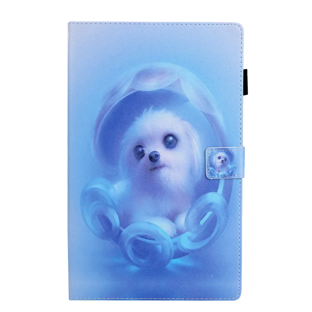 Magnetic Cartoon Wallet Tablet Case for Samsung Tab A8 A9 A7