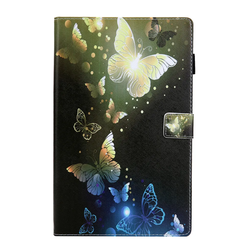 Magnetic Cartoon Wallet Tablet Case for Samsung Tab A8 A9 A7