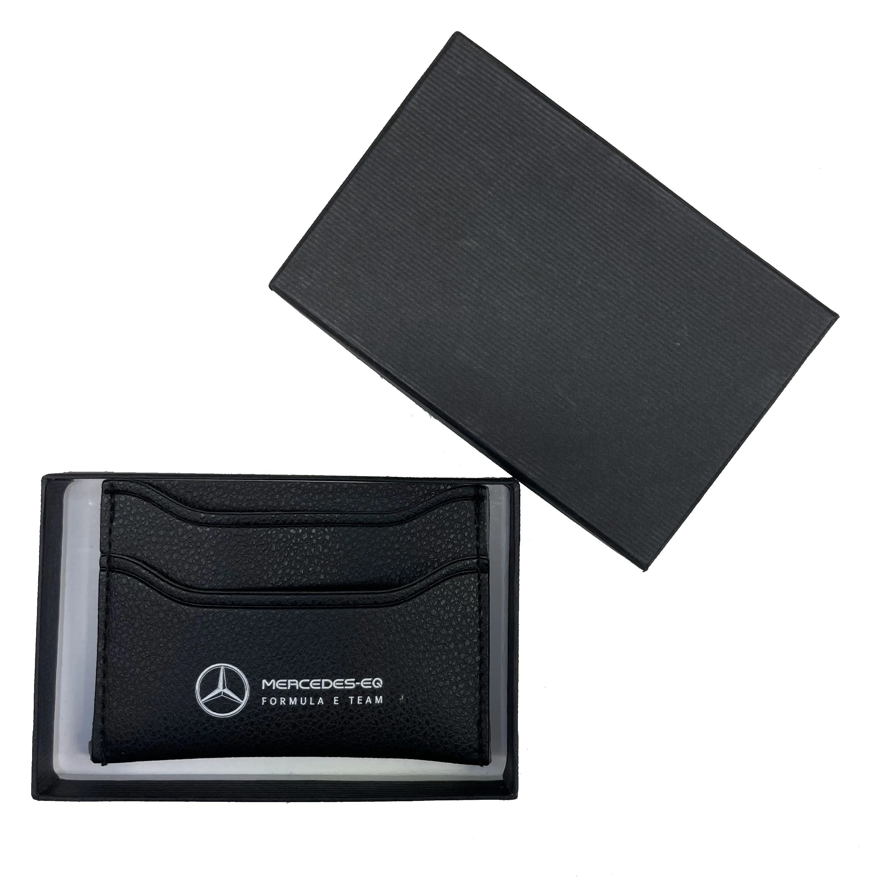 Mercedes Benz-EQ  Formula E Wallet Style Mini Card Holder - Accessories - Black