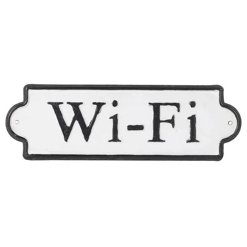 Metal Wifi Sign