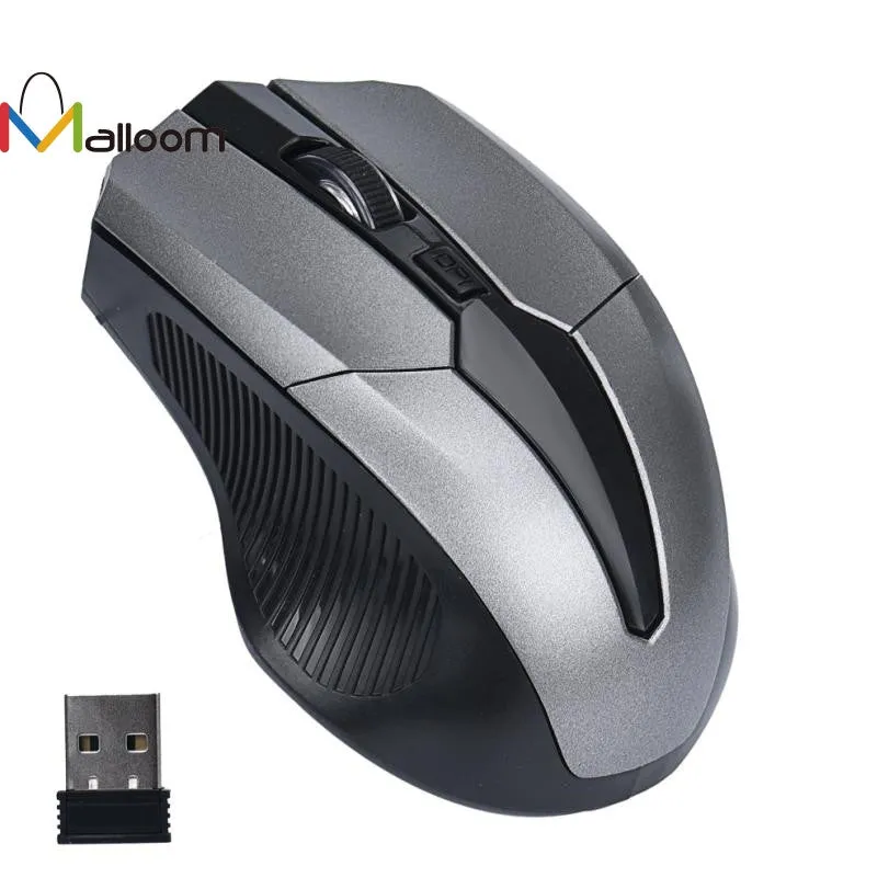 Mini Laptops MALLOOM Brand Gaming Mouse 2.4GHz Mice Optical Mouse Wireless Cordless USB Receiver PC Computer Mouse For PC Laptop