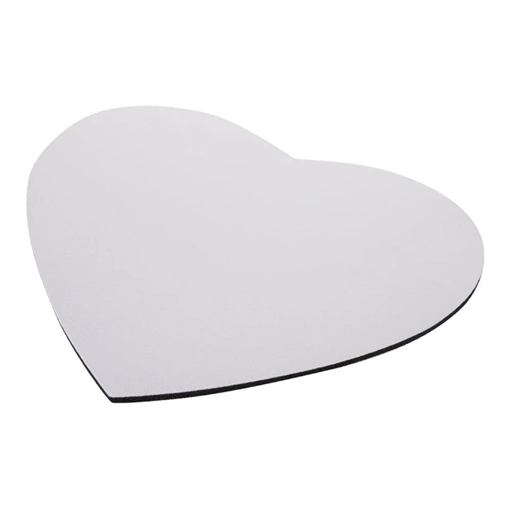 Mouse Pad/ Mat - Heart Shape - 3mm