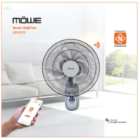 Mowe 16‚Ä≥ Wall Fan with Remote / Wi-Fi