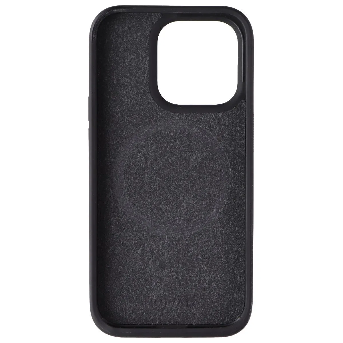 Nomad Modern Leather Case for MagSafe for Apple iPhone 15 Pro - Black