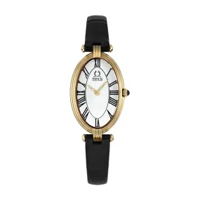 Once 2 Hands Quartz Leather Women Watch W06-03207-007