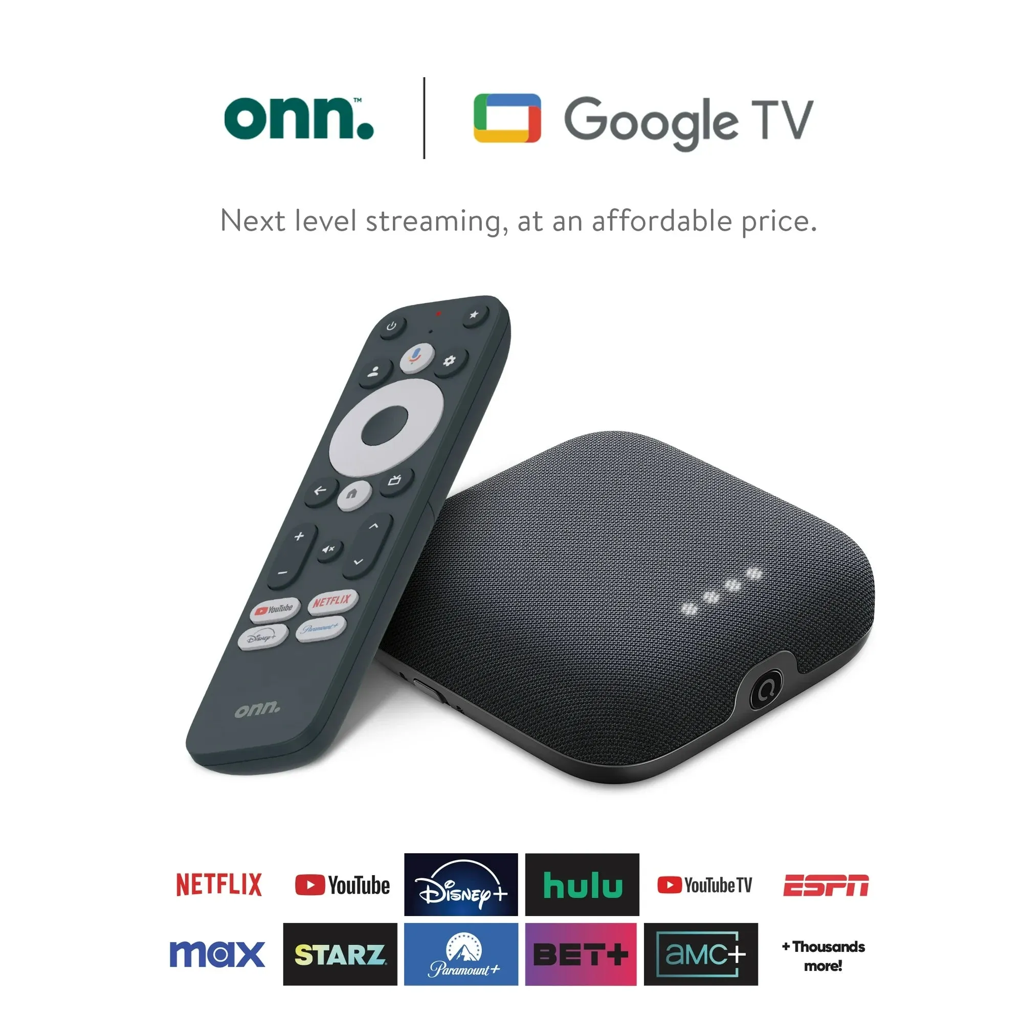 onn. Google TV 4K Pro Streaming Device