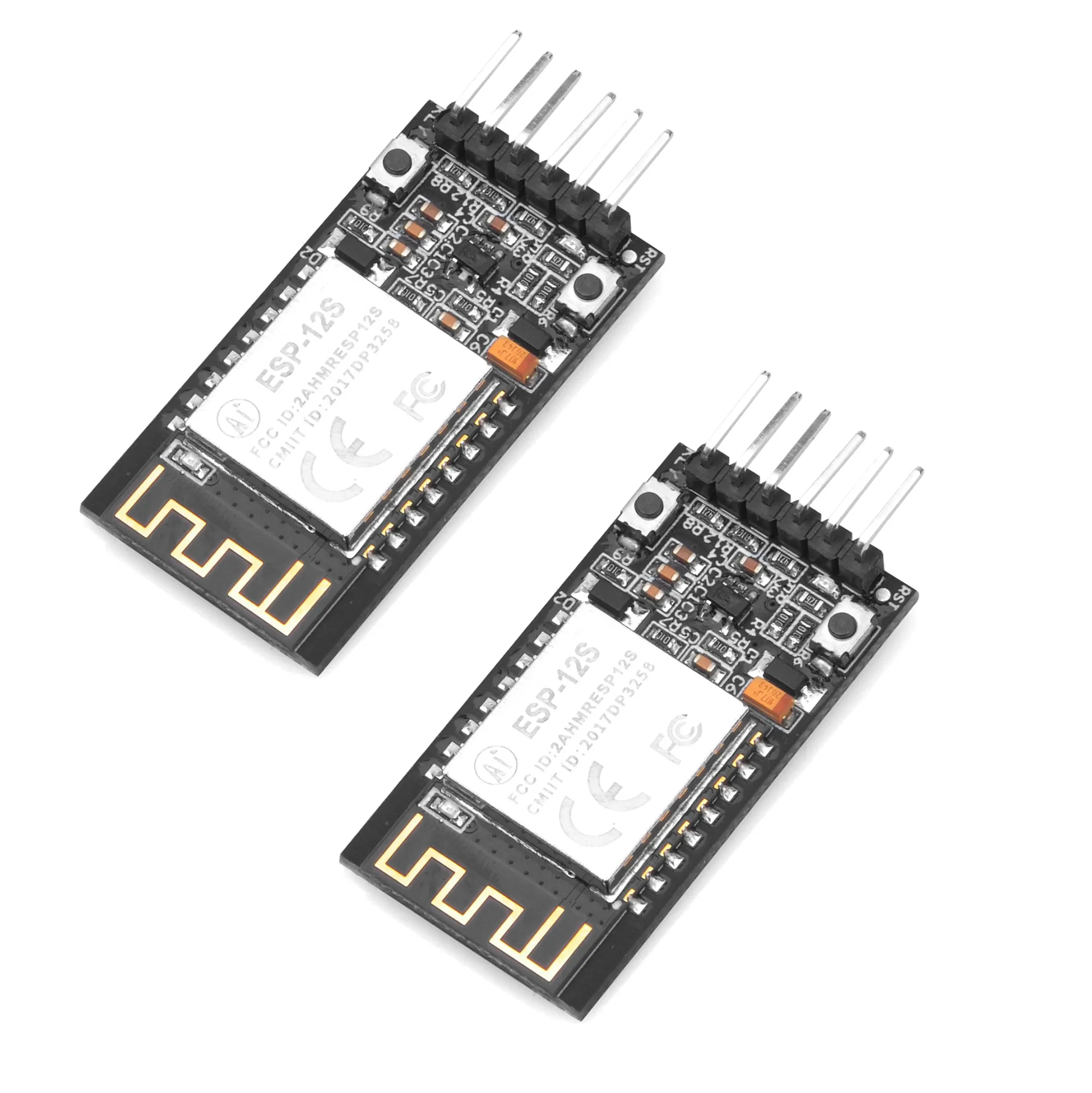 OSOYOO 2PCS ESP8266 WiFi Module, ESP-12S WiFi Serial Module Board, Wireless Transceiver Remote Port Network Development Board for Arduino