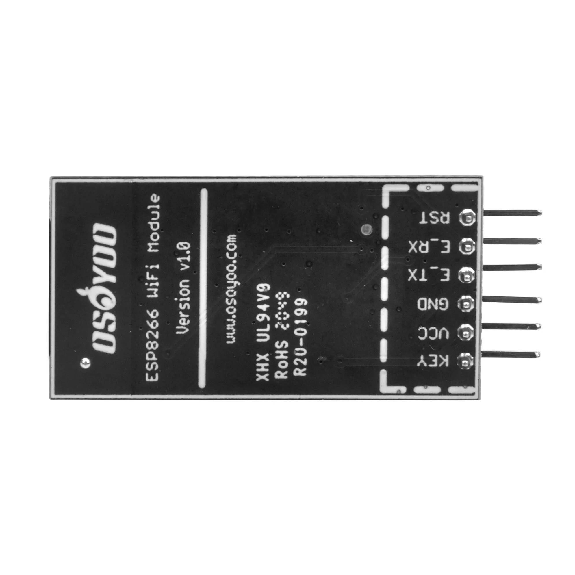 OSOYOO 2PCS ESP8266 WiFi Module, ESP-12S WiFi Serial Module Board, Wireless Transceiver Remote Port Network Development Board for Arduino