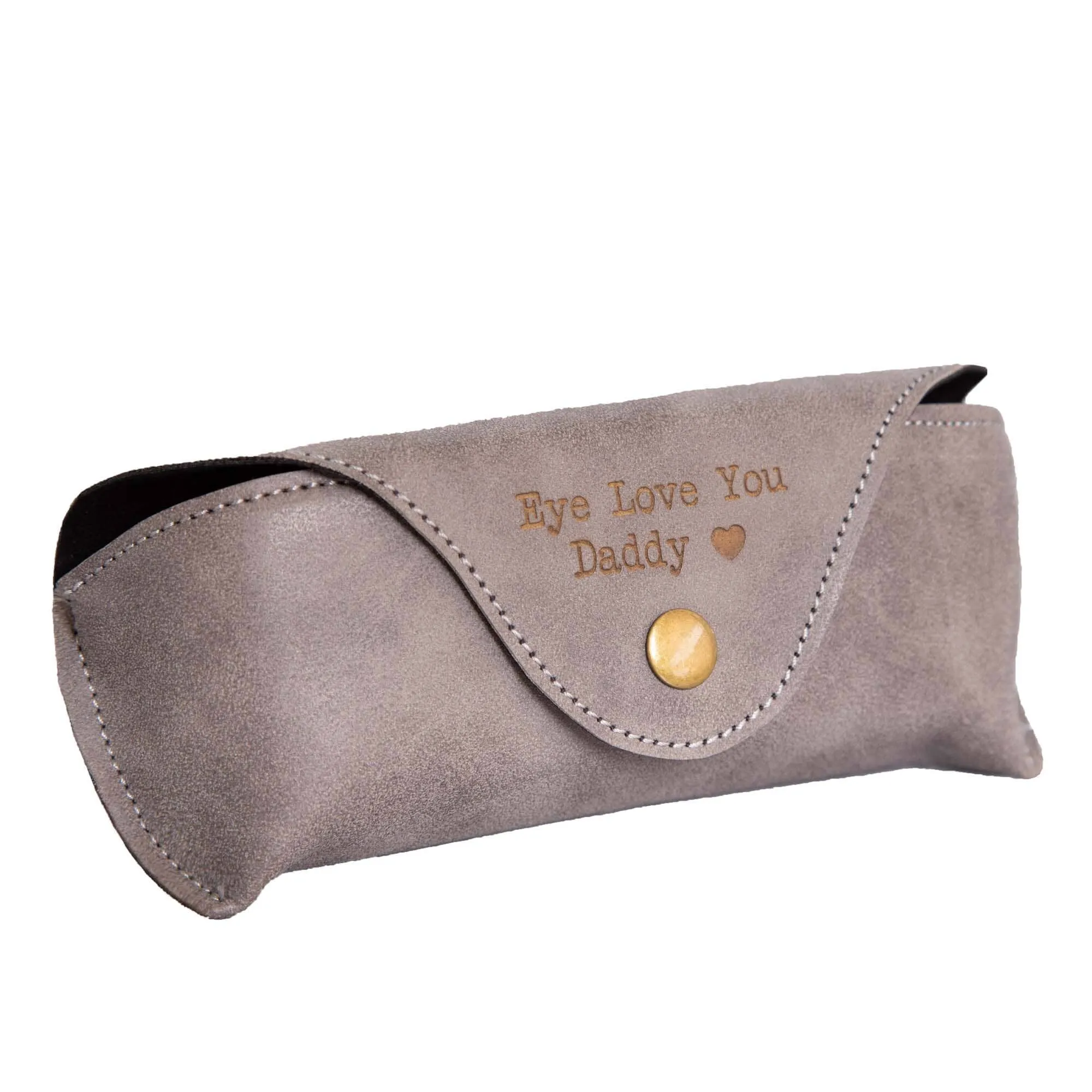 Personalised Faux Leather Glasses Case