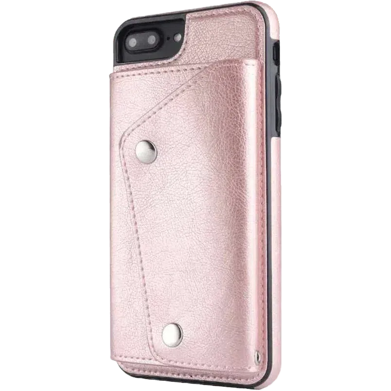 Pink Vegan Leather | Wallet Case