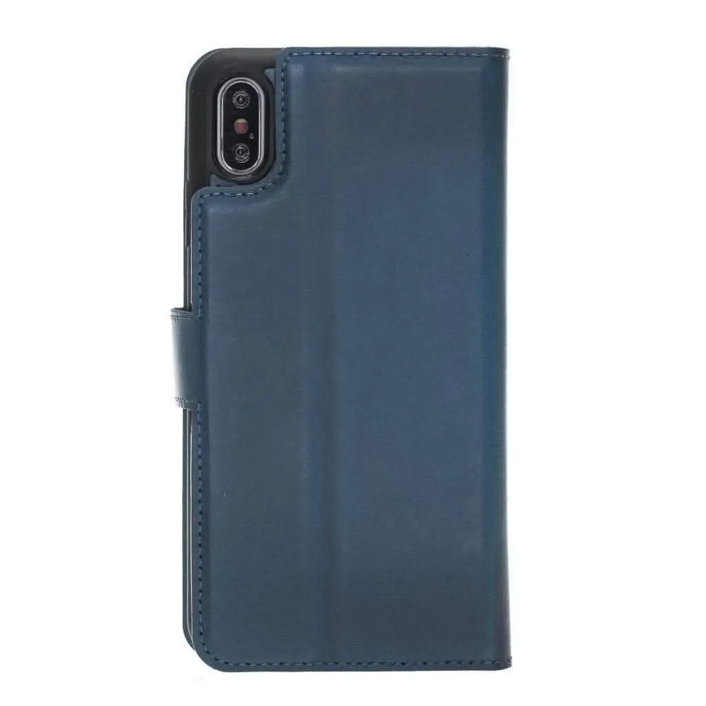 Premium Detachable Leather Wallet Case for Apple iPhone X Series by Bouletta