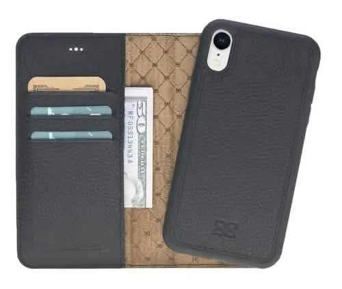 Premium Detachable Leather Wallet Case for Apple iPhone X Series by Bouletta