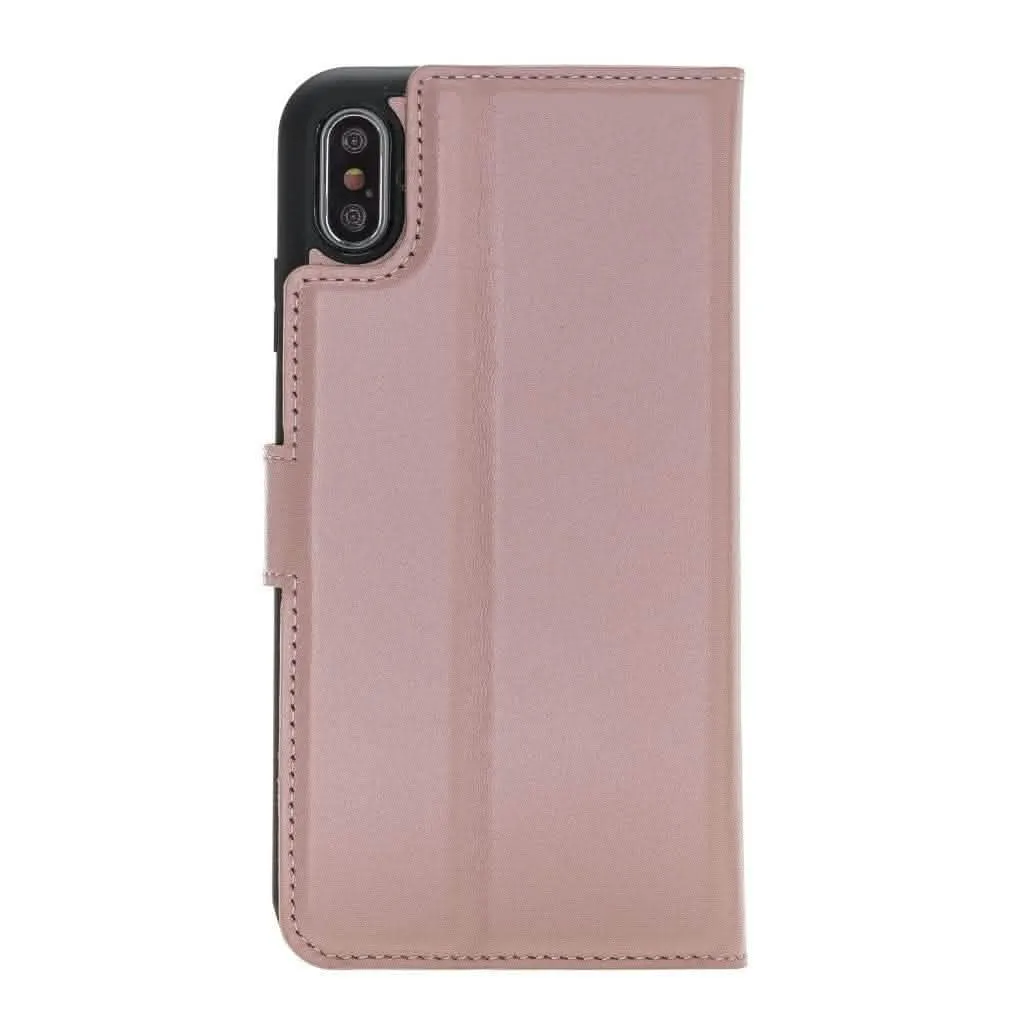 Premium Detachable Leather Wallet Case for Apple iPhone X Series by Bouletta