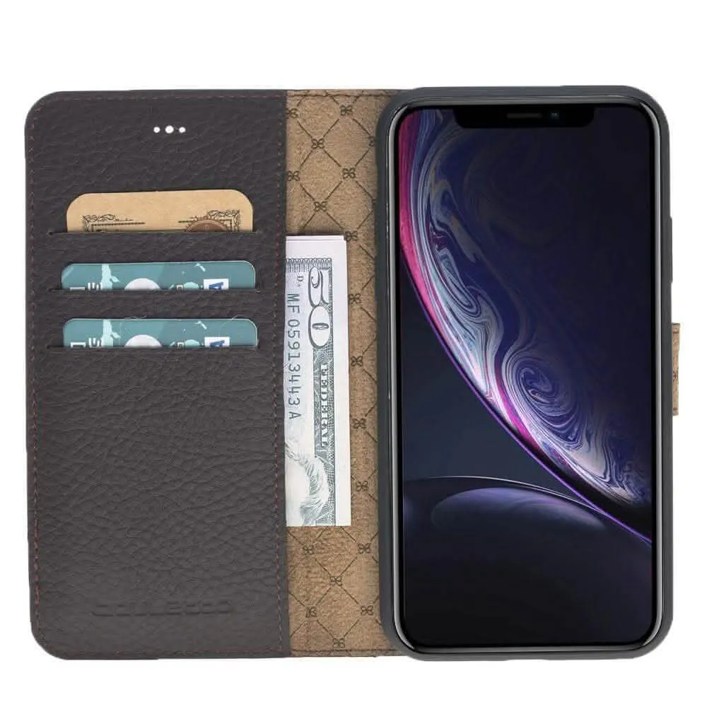 Premium Detachable Leather Wallet Case for Apple iPhone X Series by Bouletta