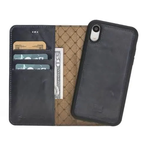 Premium Detachable Leather Wallet Case for Apple iPhone X Series by Bouletta