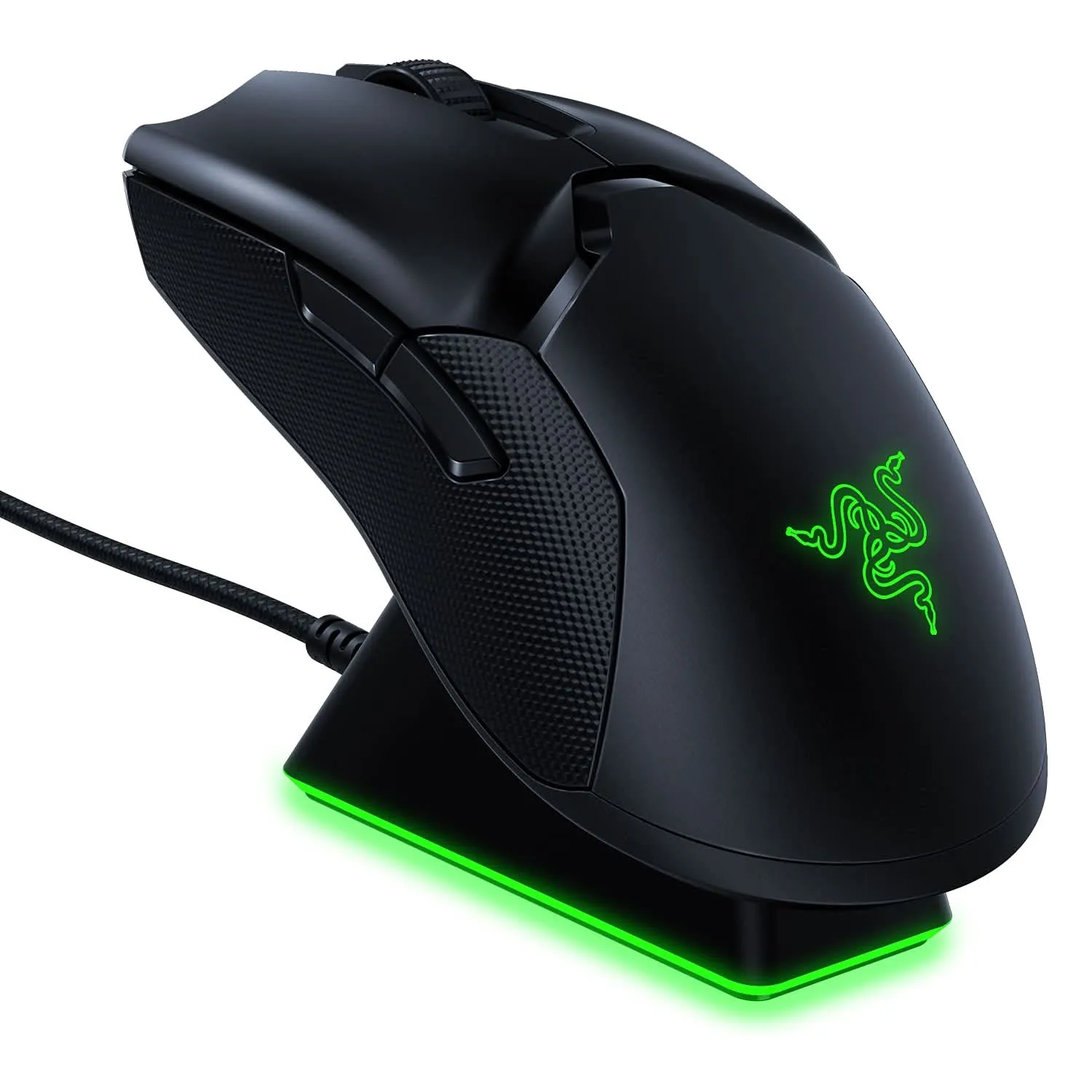 RAZER VIPER ULTIMATE WIRELESS WITH DOCK GAMING MOUSE QUARTZ EDITION