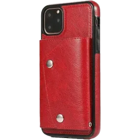 Red Vegan Leather | Wallet Case