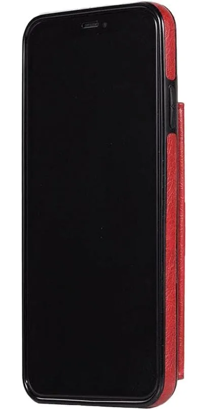 Red Vegan Leather | Wallet Case