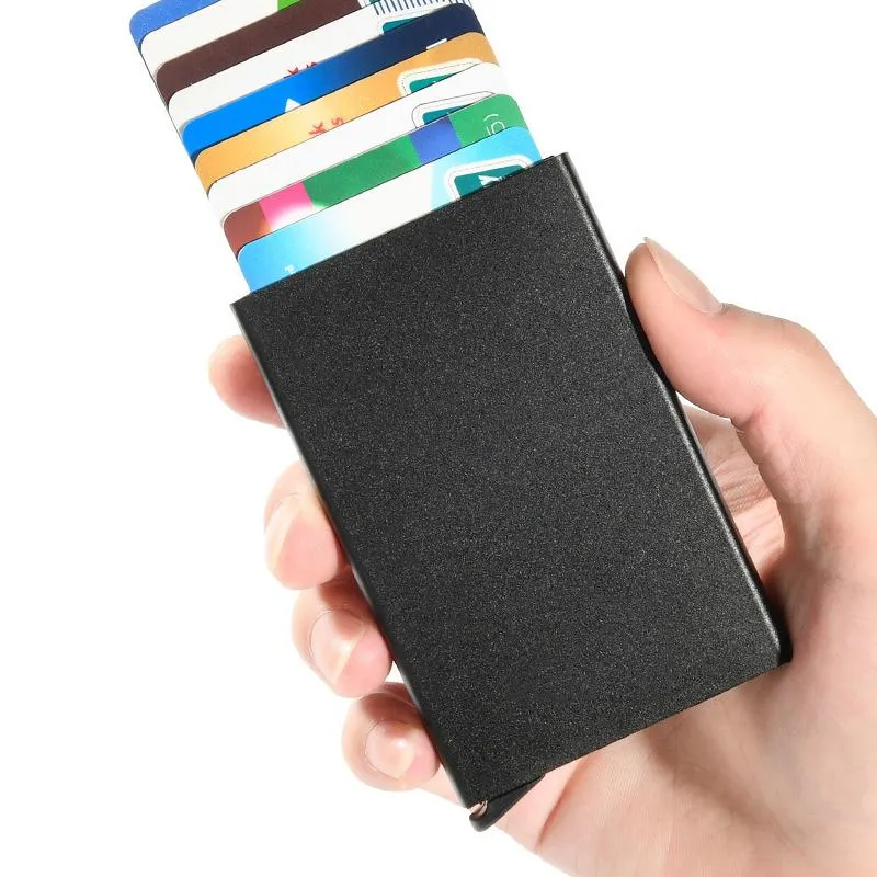 Rfid blocking wallet - slim card holder