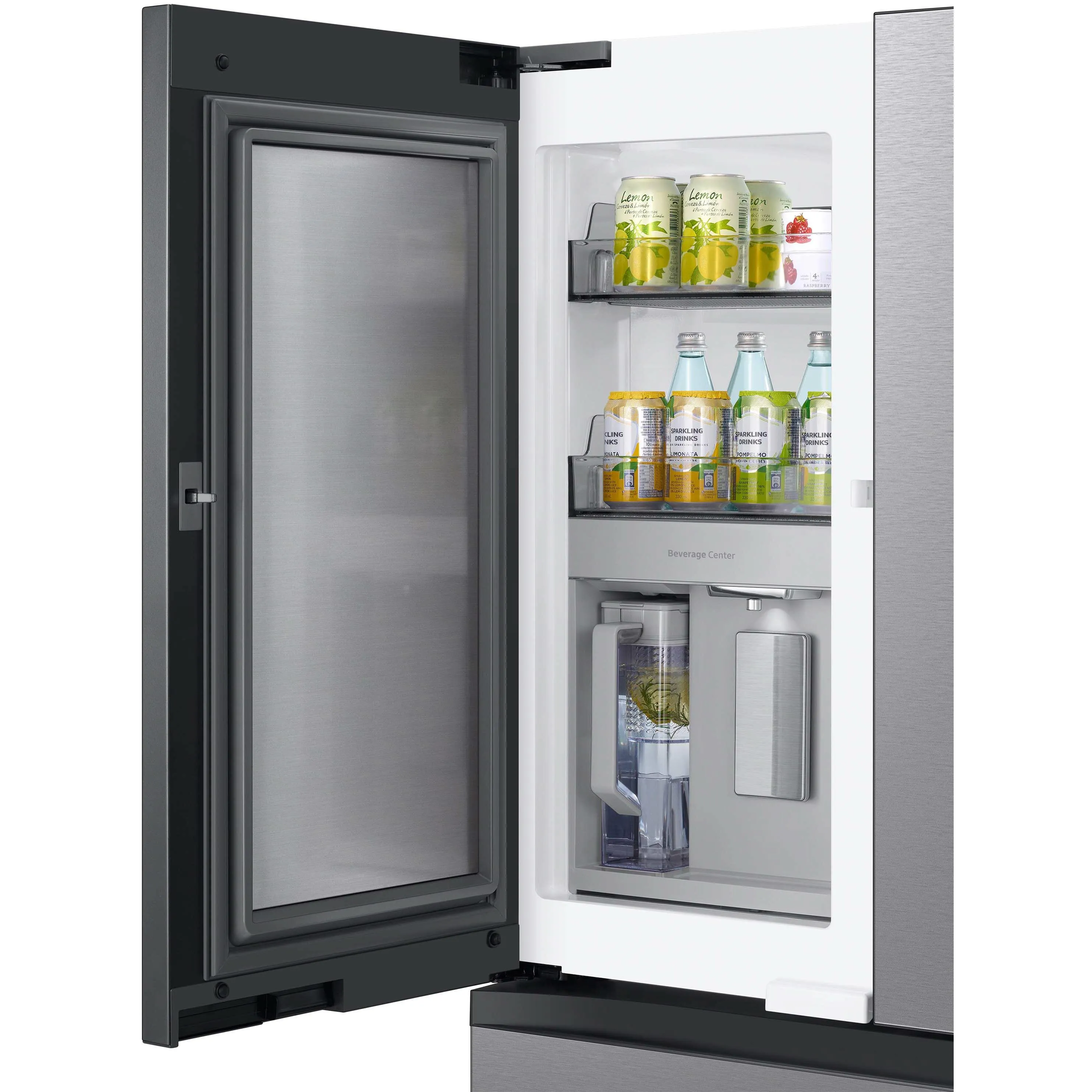 Samsung 36-inch, 28.8 cu.ft. French 4-Door Refrigerator with Dual Ice Maker RF29BB8600QLAA