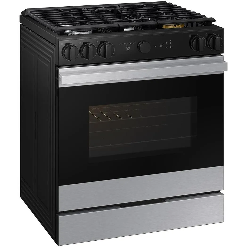 Samsung 6.0 cu. ft. Bespoke Smart Slide-In Gas Range NSG6DG8500SR/AA