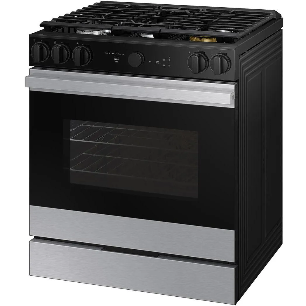 Samsung 6.0 cu. ft. Bespoke Smart Slide-In Gas Range NSG6DG8500SR/AA