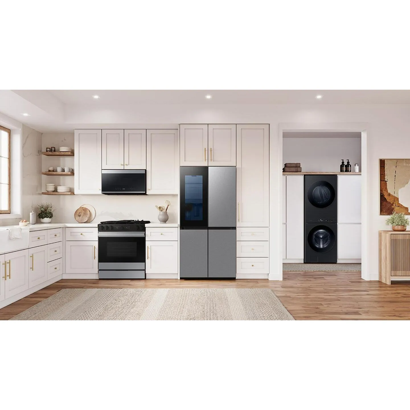 Samsung 6.0 cu. ft. Bespoke Smart Slide-In Gas Range NSG6DG8500SR/AA