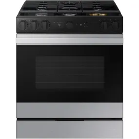 Samsung 6.0 cu. ft. Bespoke Smart Slide-In Gas Range NSG6DG8500SR/AA