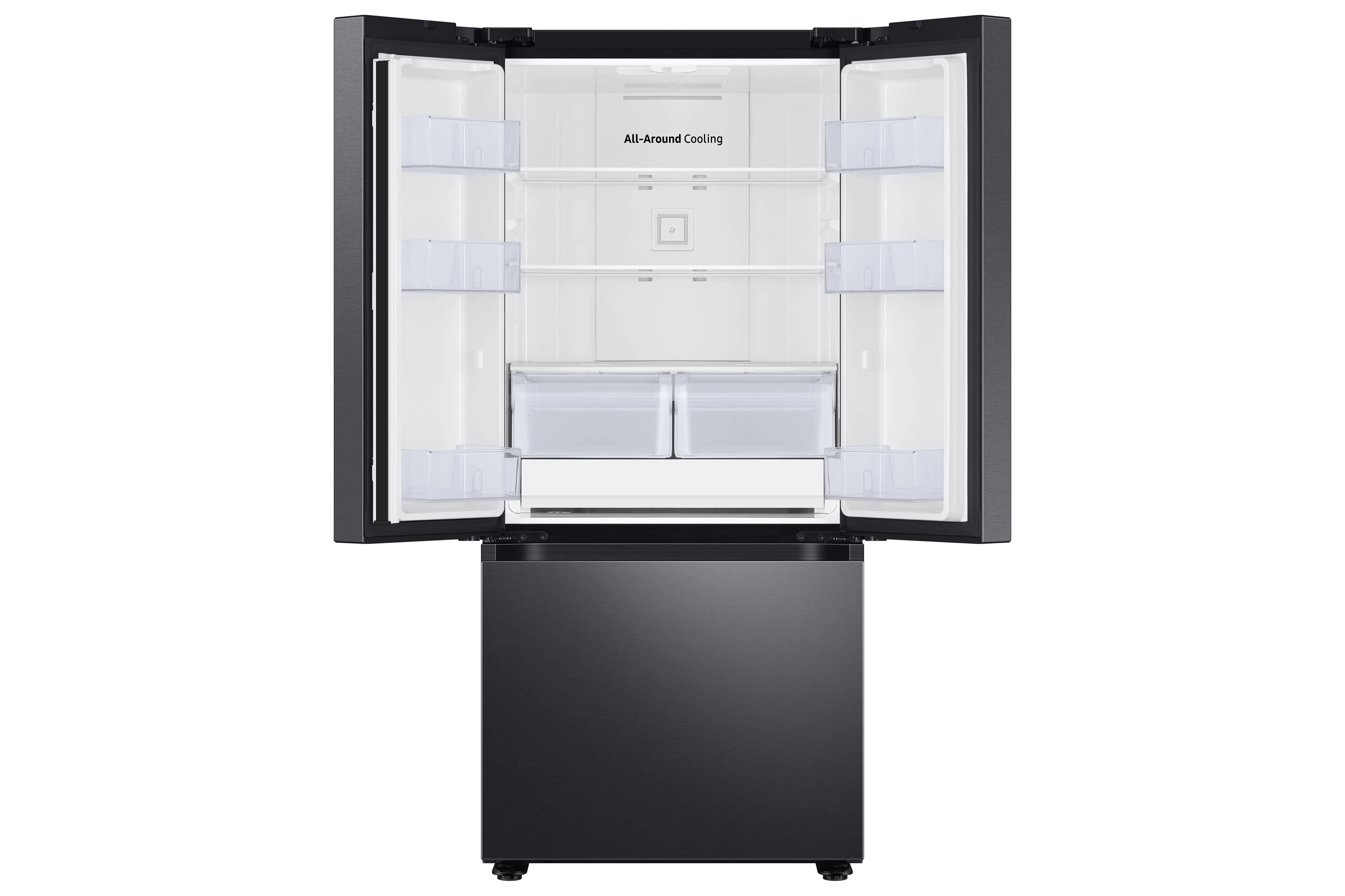 Samsung Black Stainless French Door Refrigerator (22.1 cu.ft.) - RF22A4111SG/AA